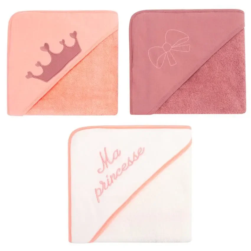 Set prosoape de baie cu gluga Premaman Princess, 3 buc. foto