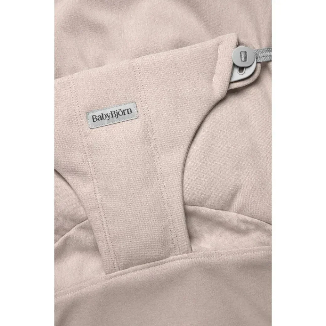 Balansoar BabyBjorn Bliss Light Pink, tesatura Melange foto
