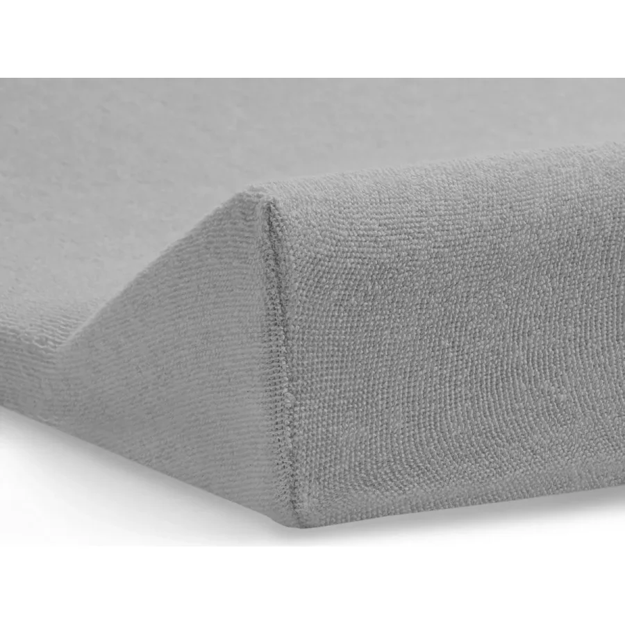 Husa pentru saltea de infasat Jollein Terry Soft Grey, 50x70 cm, 2 buc. foto