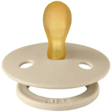Suzeta simetrica din latex BIBS Colour Vanilla (0-6 luni) foto
