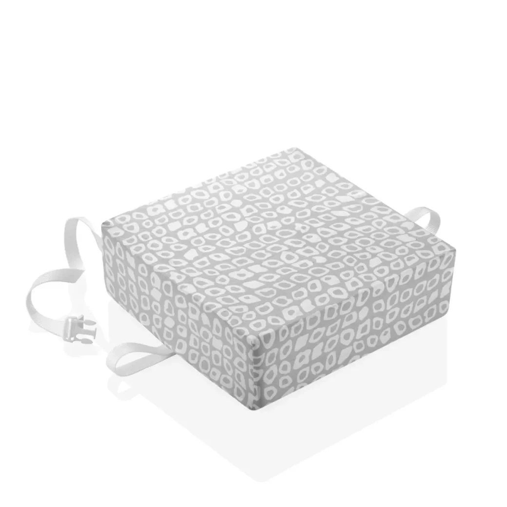 Pernuta inaltator pentru scaun de masa BabyJem Gri, 32x32 cm foto