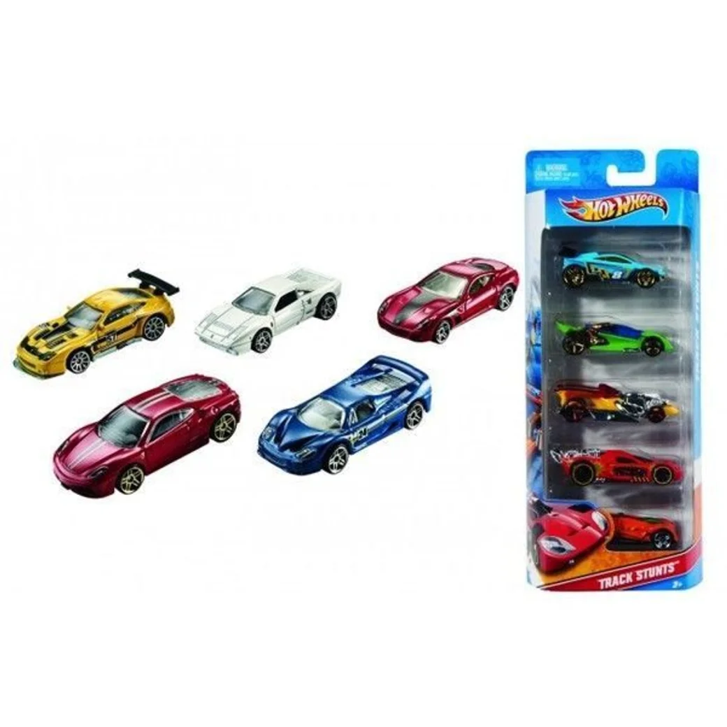 Hot Wheels Набор из 5-и базовых машинок (аcс).