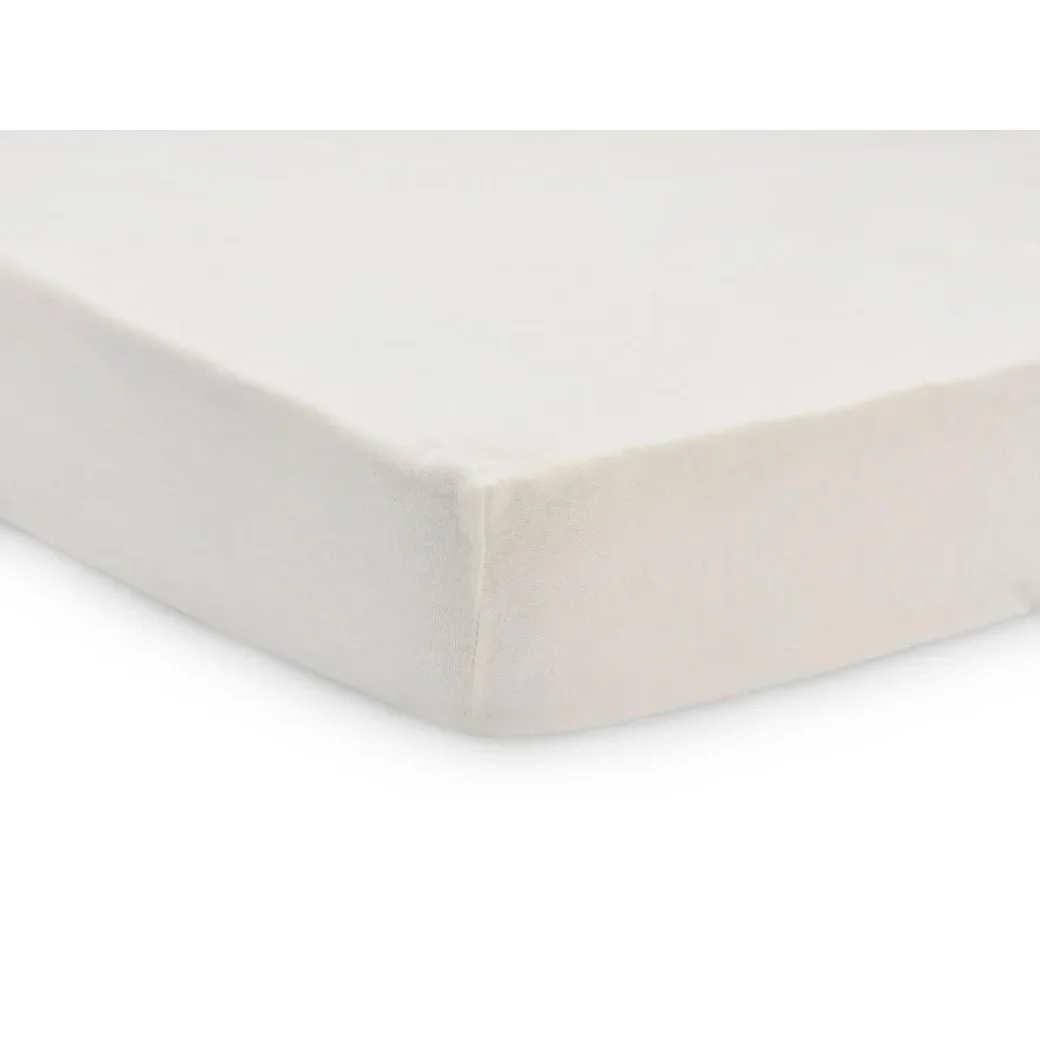 Простыня на резинке Jollein Jersey Ivory, 40/50x80/90 см, 2 шт. foto