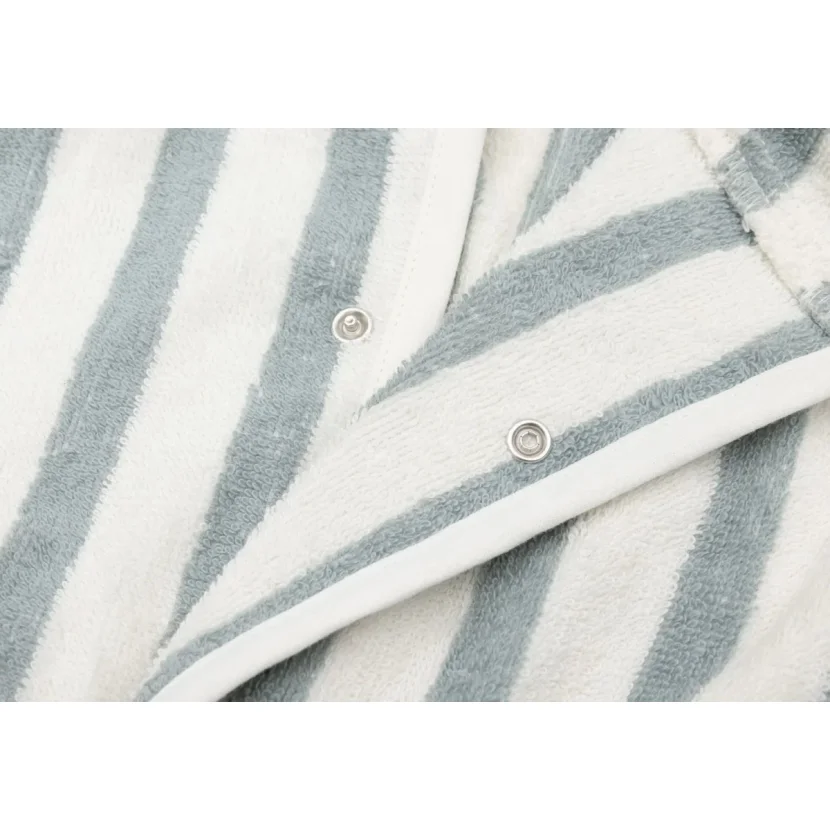 Халат Jollein Stripe Terry Sea Green GOTS (1-2 года)