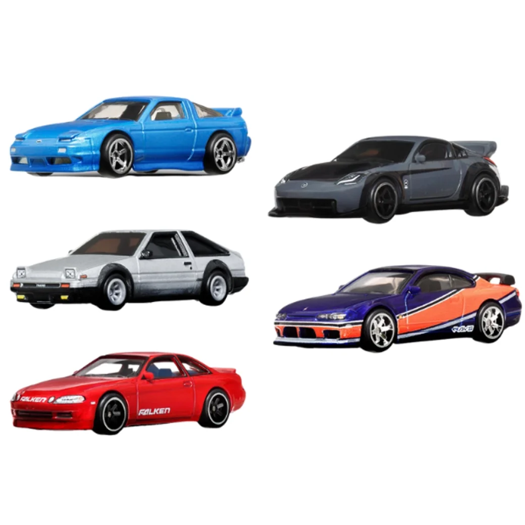 Hot Wheels Set de colecție din 5 automobile "Fast & Furious: Tokyo Drift", scara 1:64