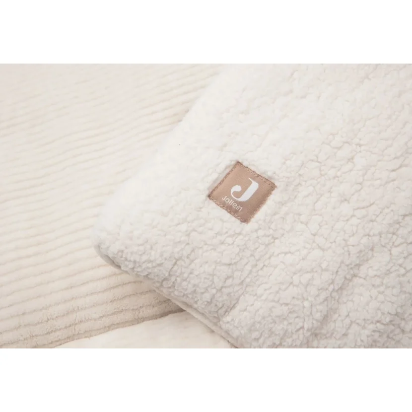 Игровой коврик Jollein Cloudy Rib Oatmeal, 100x100 см