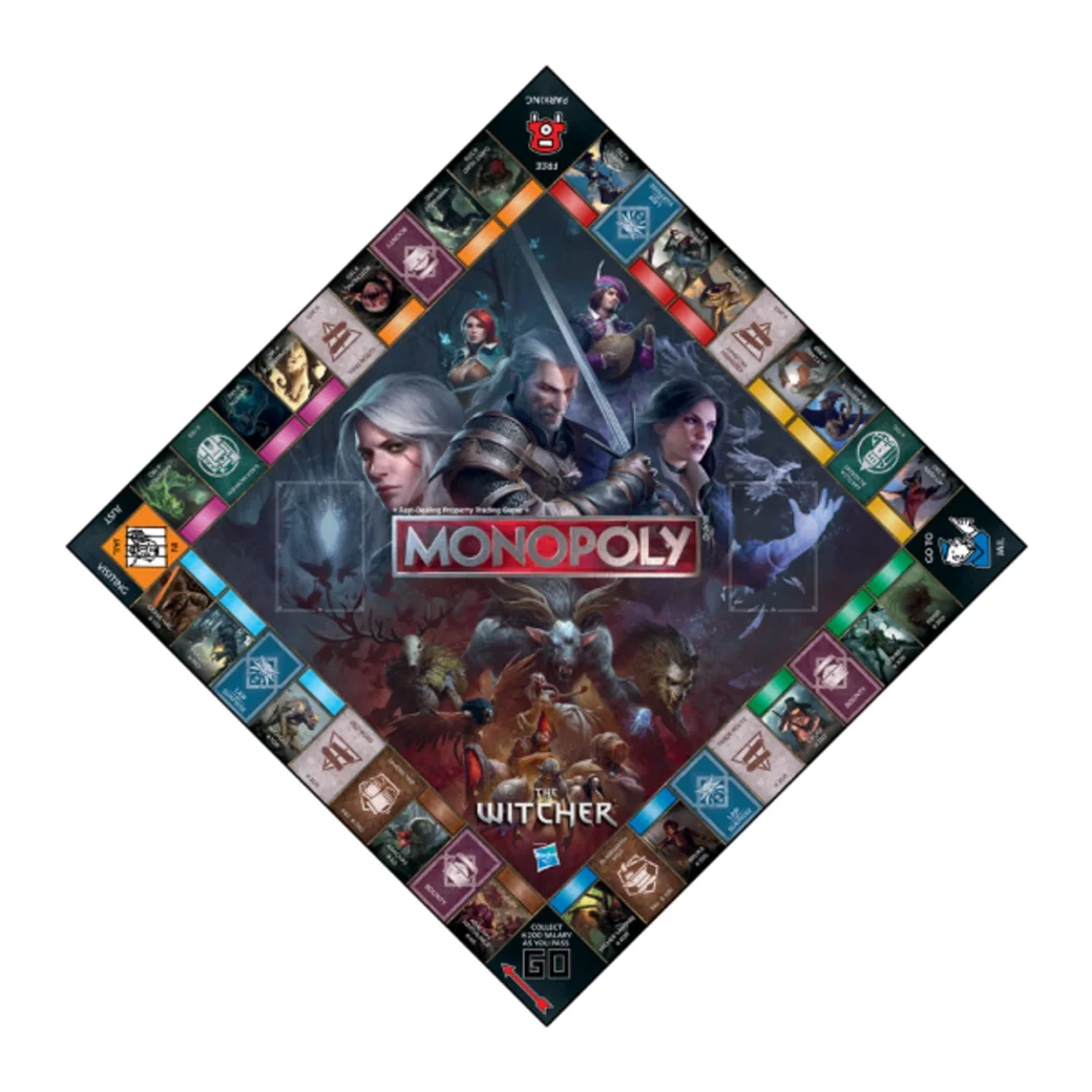 Настольная игра Monopoly "Ведьмак" (англ.)