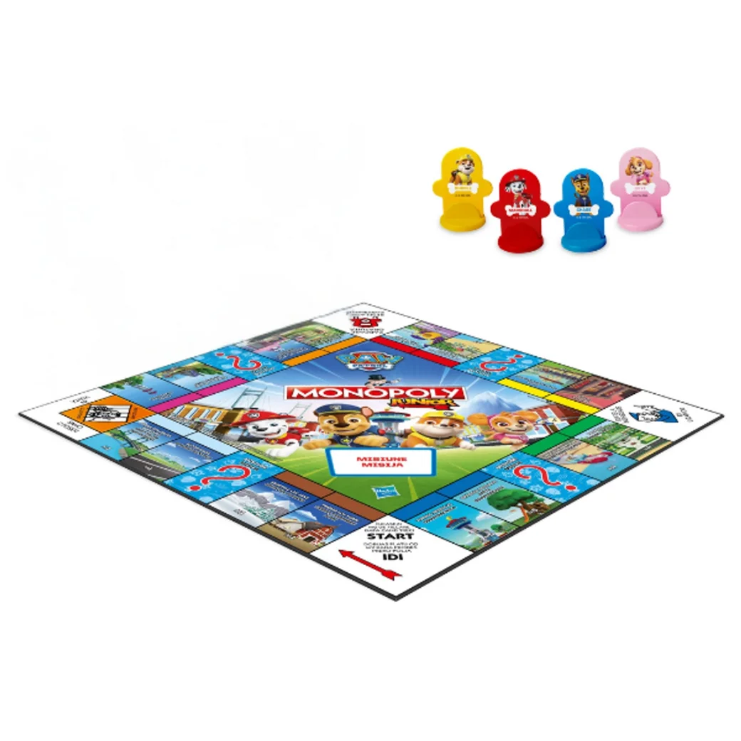 Joc de masă Monopoly Junior "Patrula Cățelușilor" (ro)