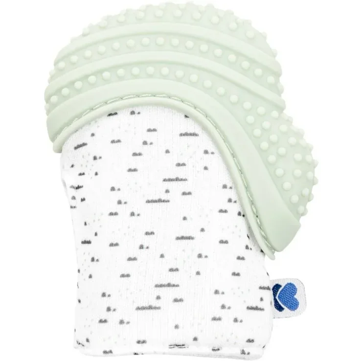Силиконовая перчатка KikkaBoo Mitten Savanna Mint foto
