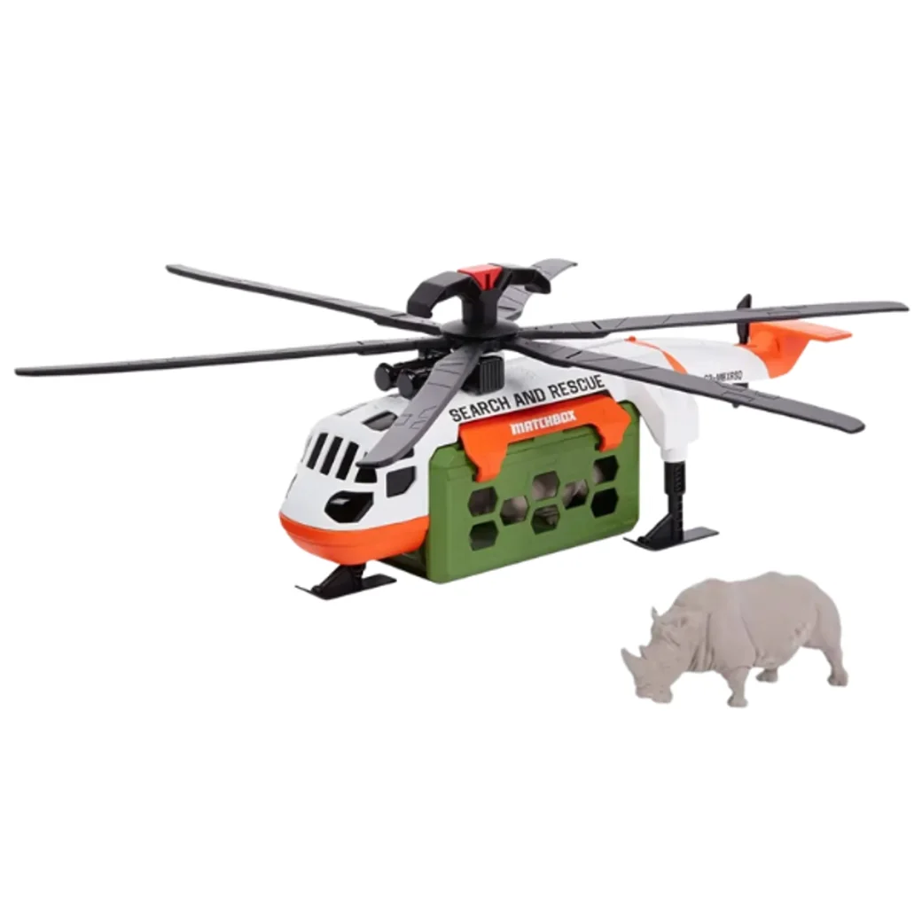 1:16 Elicopter inerțial "Salvarea animalelor" (lumină/sunet)