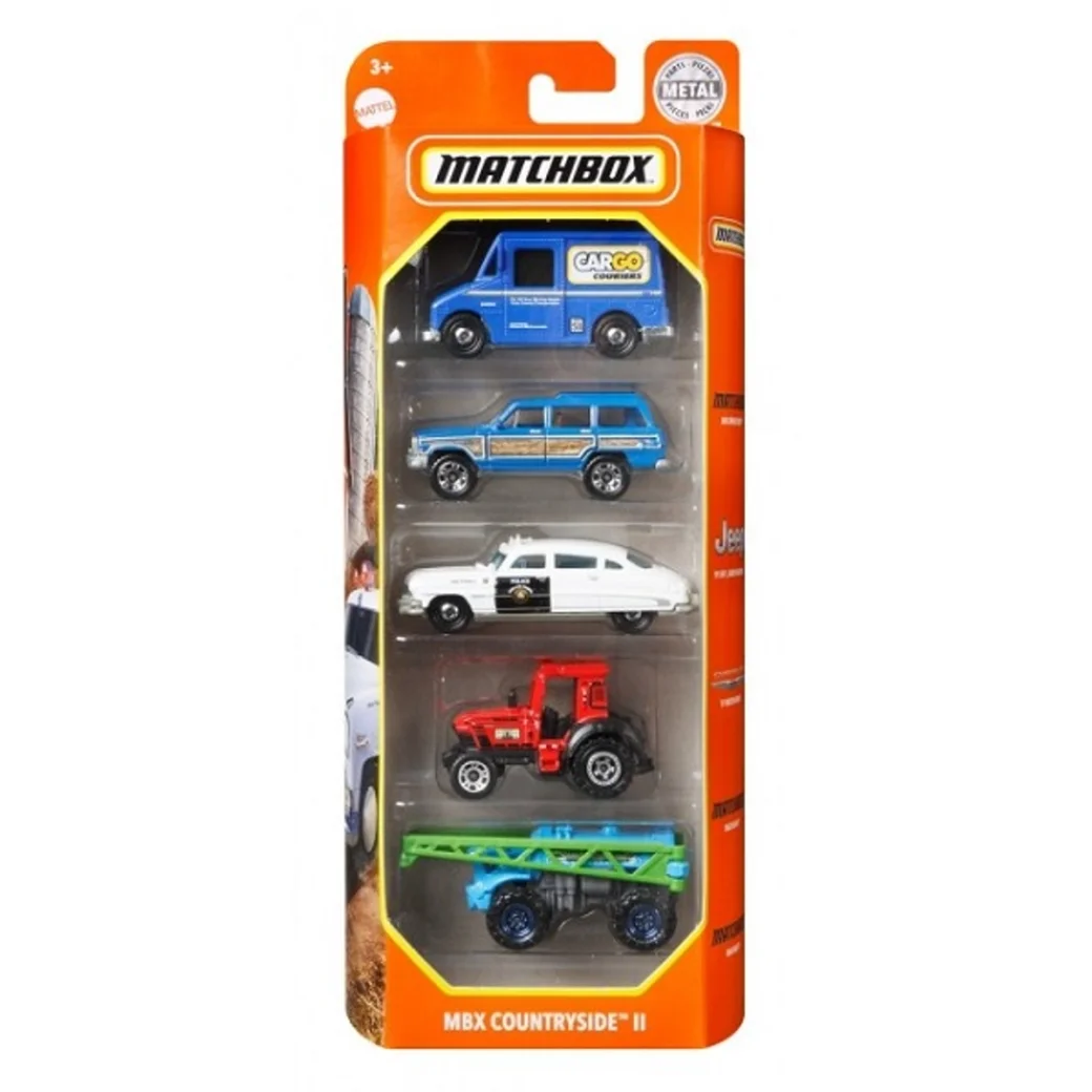 Hot Wheels Set 5 masini de baza Matchbox (as).