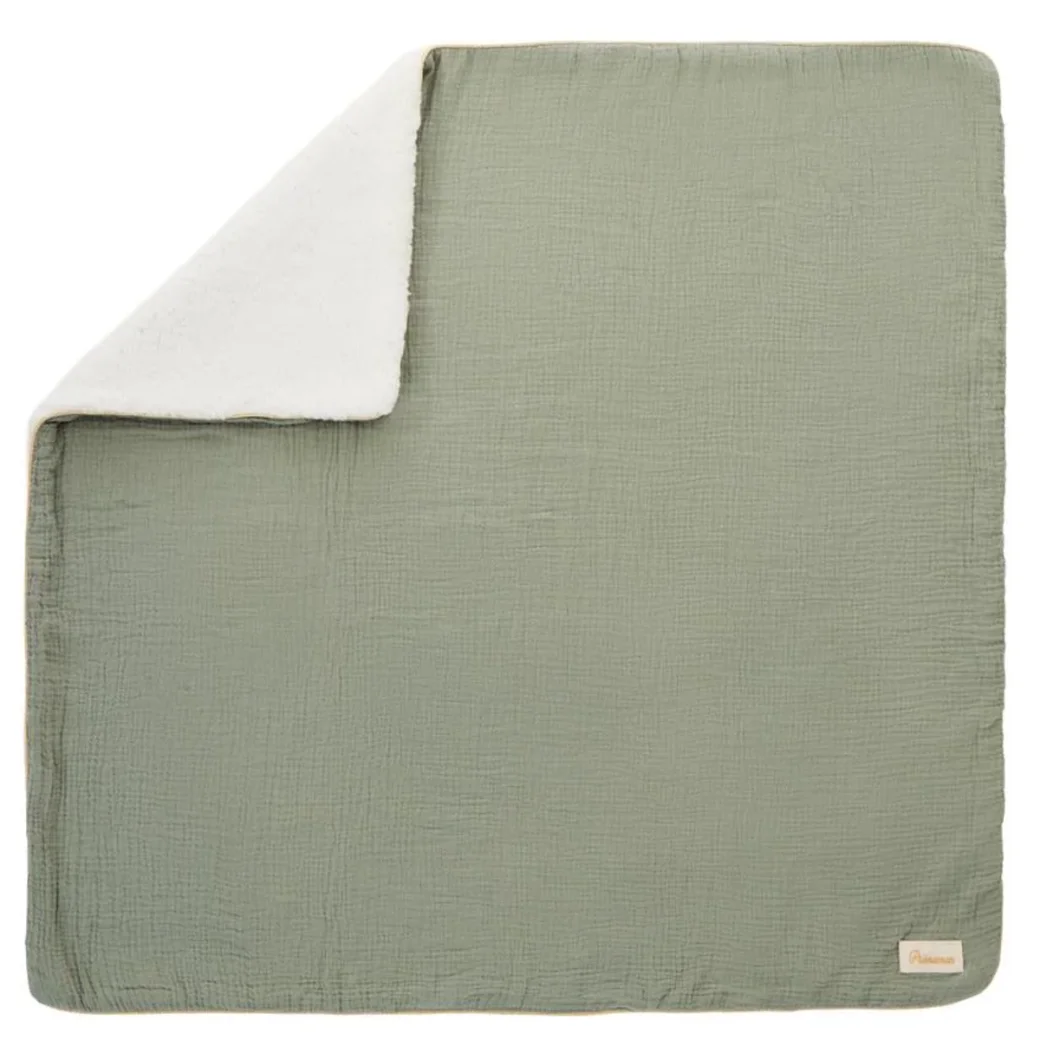 Двустороннее одеяло Premaman Зелёное, 80x80 см