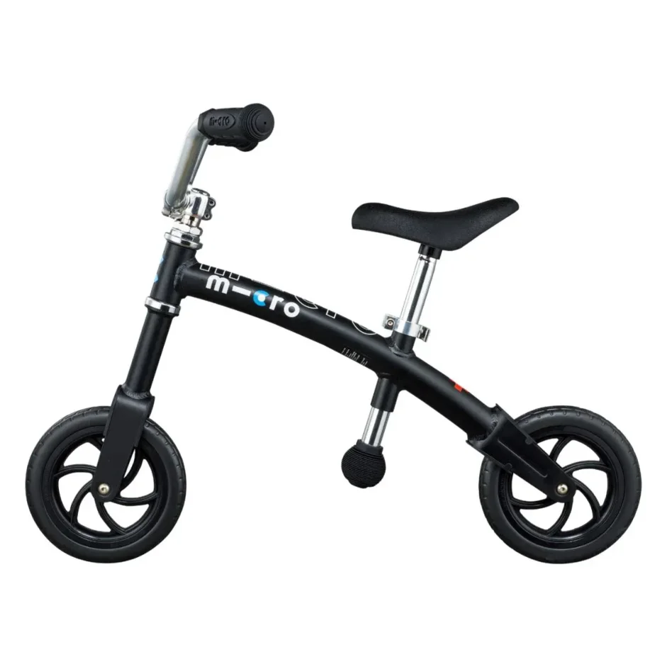 Велосипед без педалей Micro G-Bike Chopper Black Matt foto