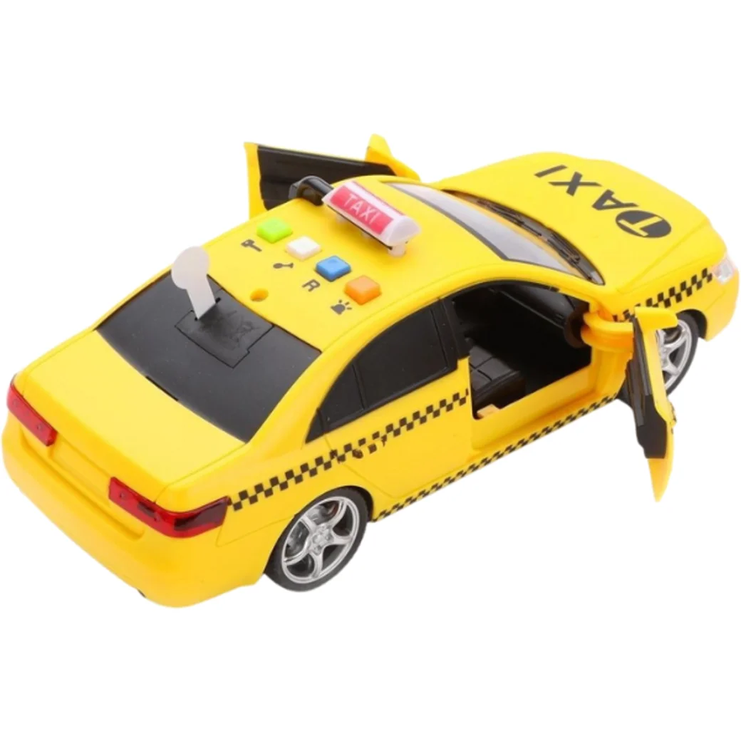 1:16 Mașină inerțială "Taxi" (lumină / sunet / uși mobile)