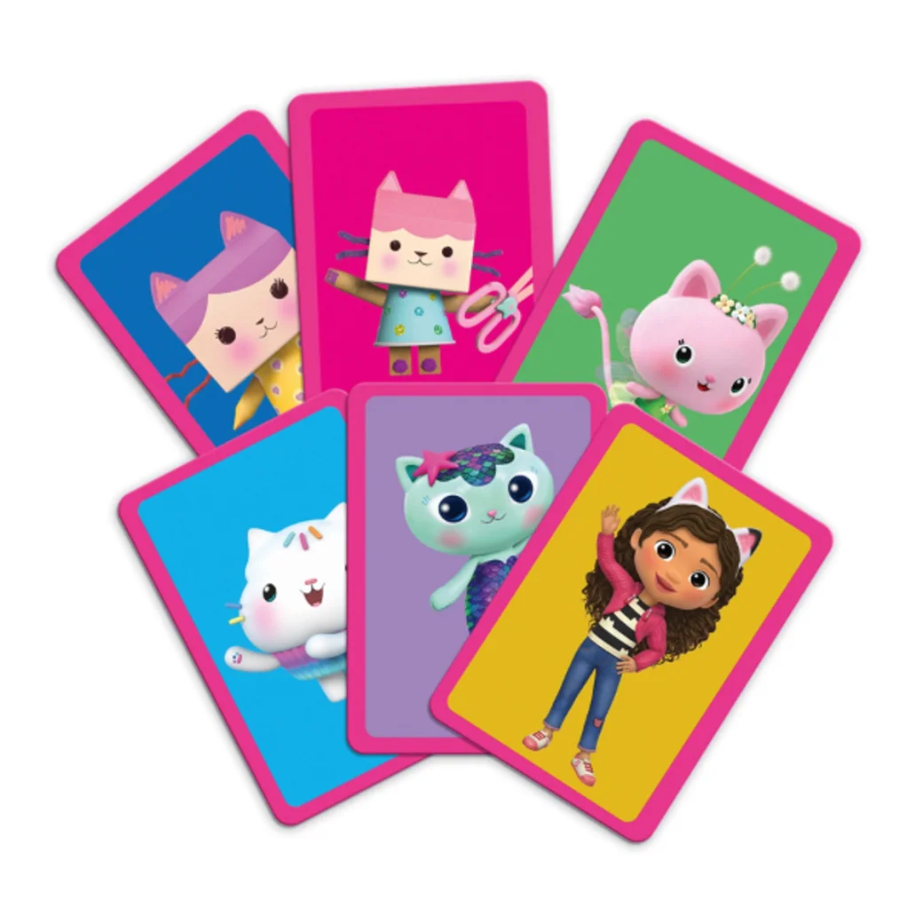 Joc de masă Top Trumps Match "Casa de păpuși a lui Gabby"