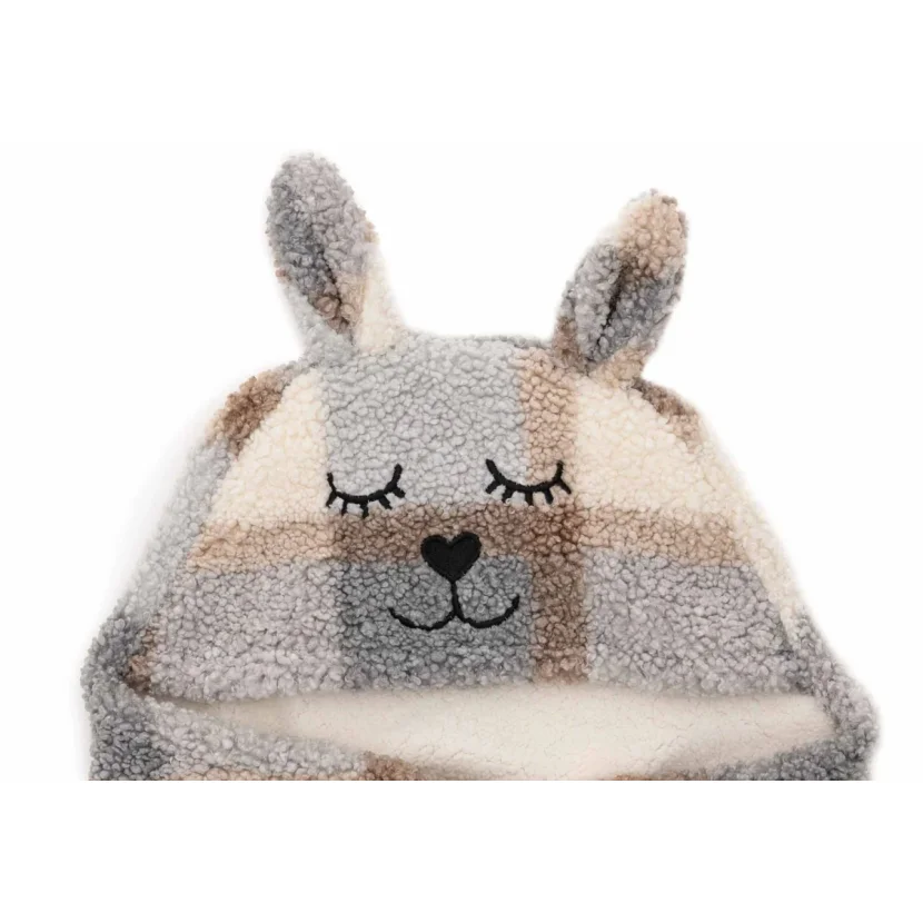 Sistem de infasat Jollein Bunny Check Boucle