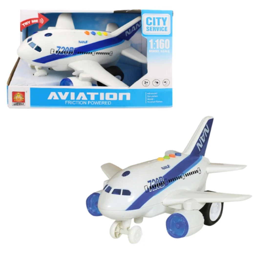 1:160 Avion cu inertie "Planebus 720B" (lumina/sunet)