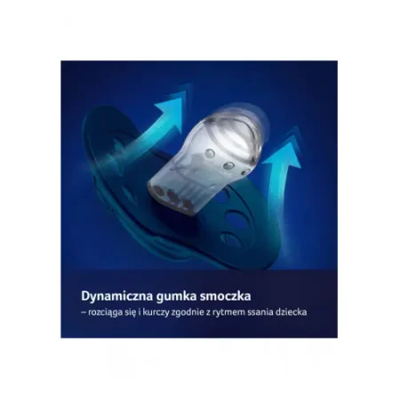 lovi 22/892 suzeta dinamica din silicon "stardust" (0-3 m) 2 buc.