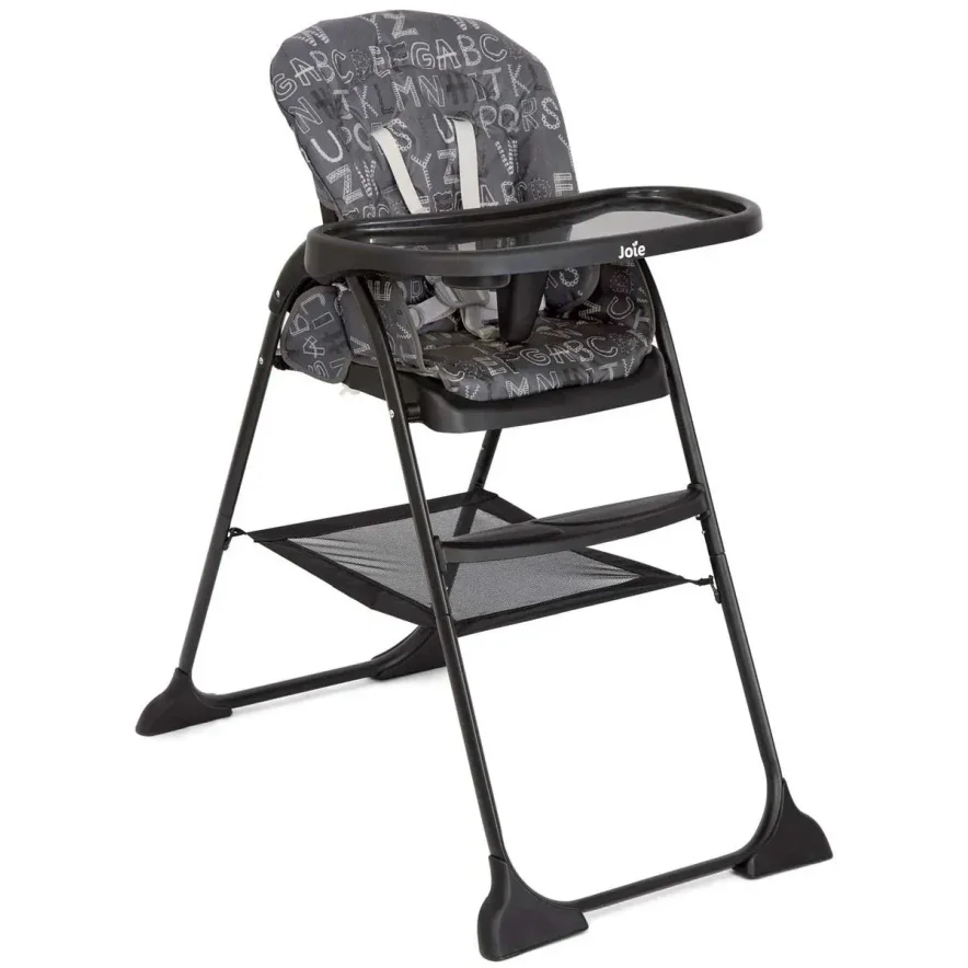 Стульчик для кормления Joie Mimzy Snacker ABC Charcoal foto