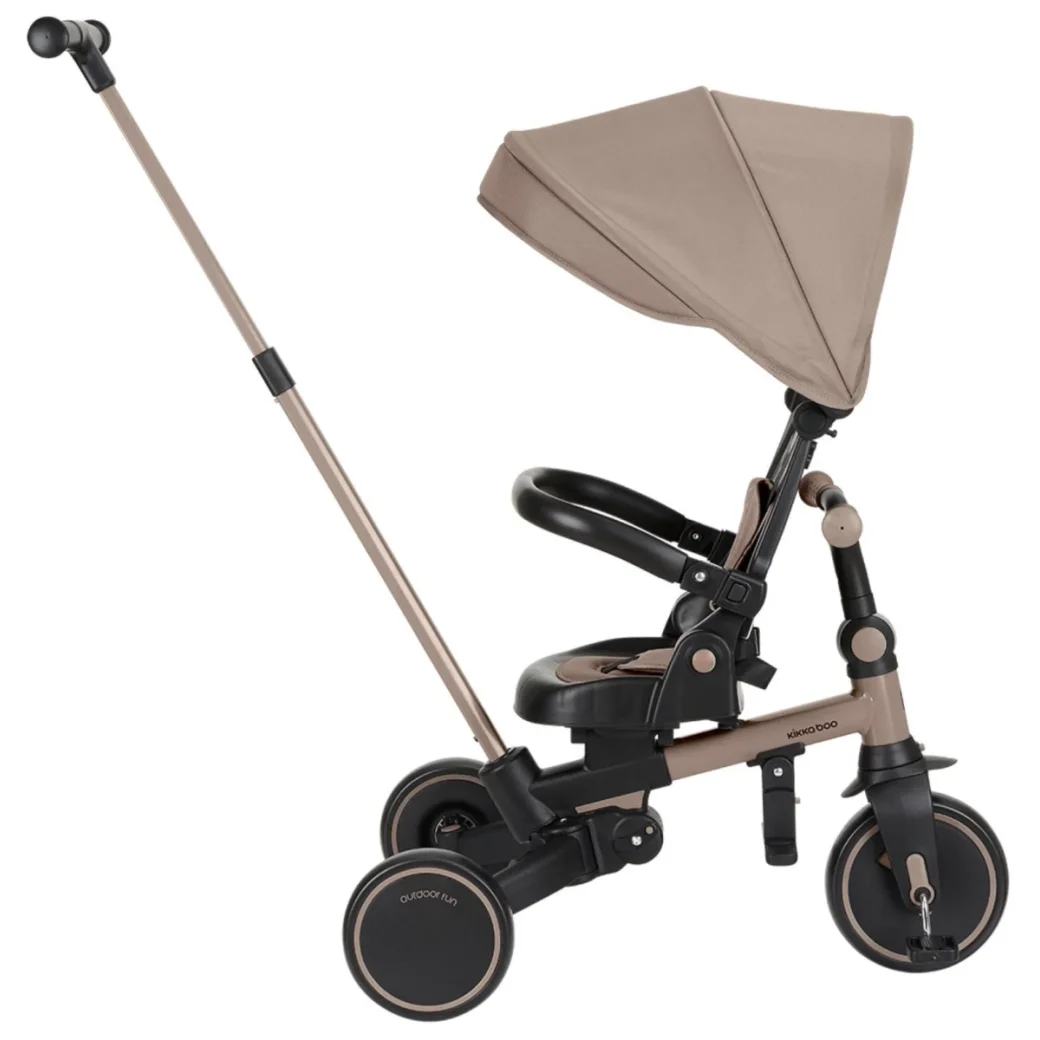Трёхколёсный велосипед 8 в 1 KikkaBoo Aluma Beige