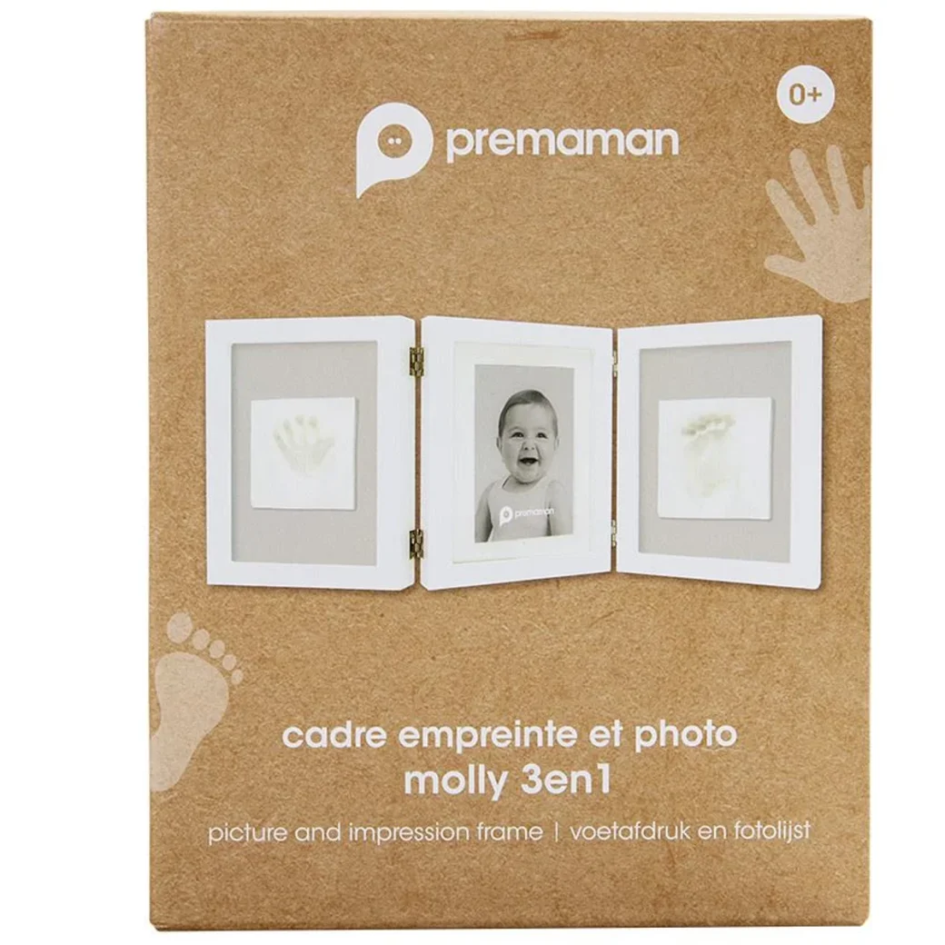 Rama foto 3 in 1 cu amprente Premaman