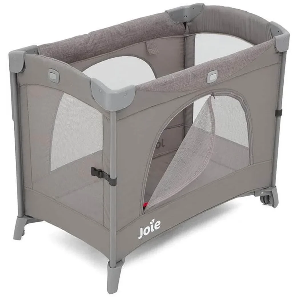 Patut pliant Cosleeper Joie Kubbie Sleep Foggy Grey