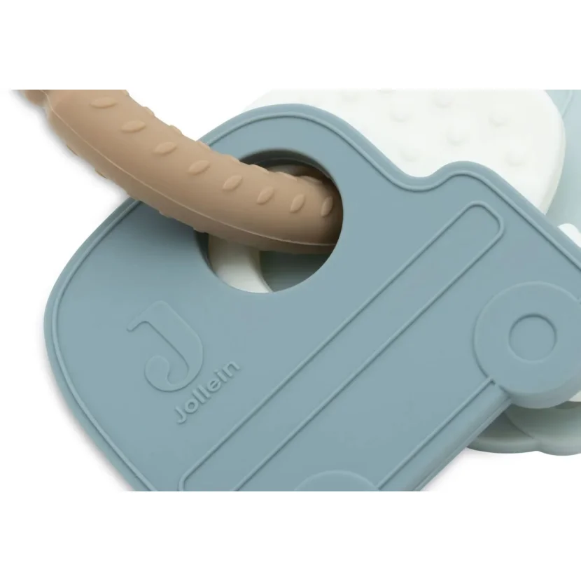 Силиконовый прорезыватель Jollein Keychain On The Go