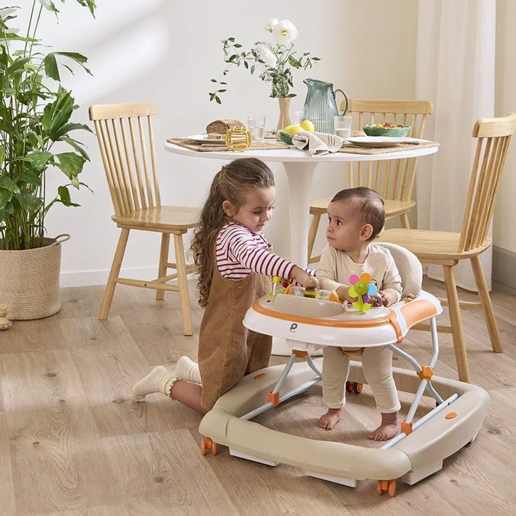 Ходунок 3 в 1 Premaman Nature Buddies Песочный