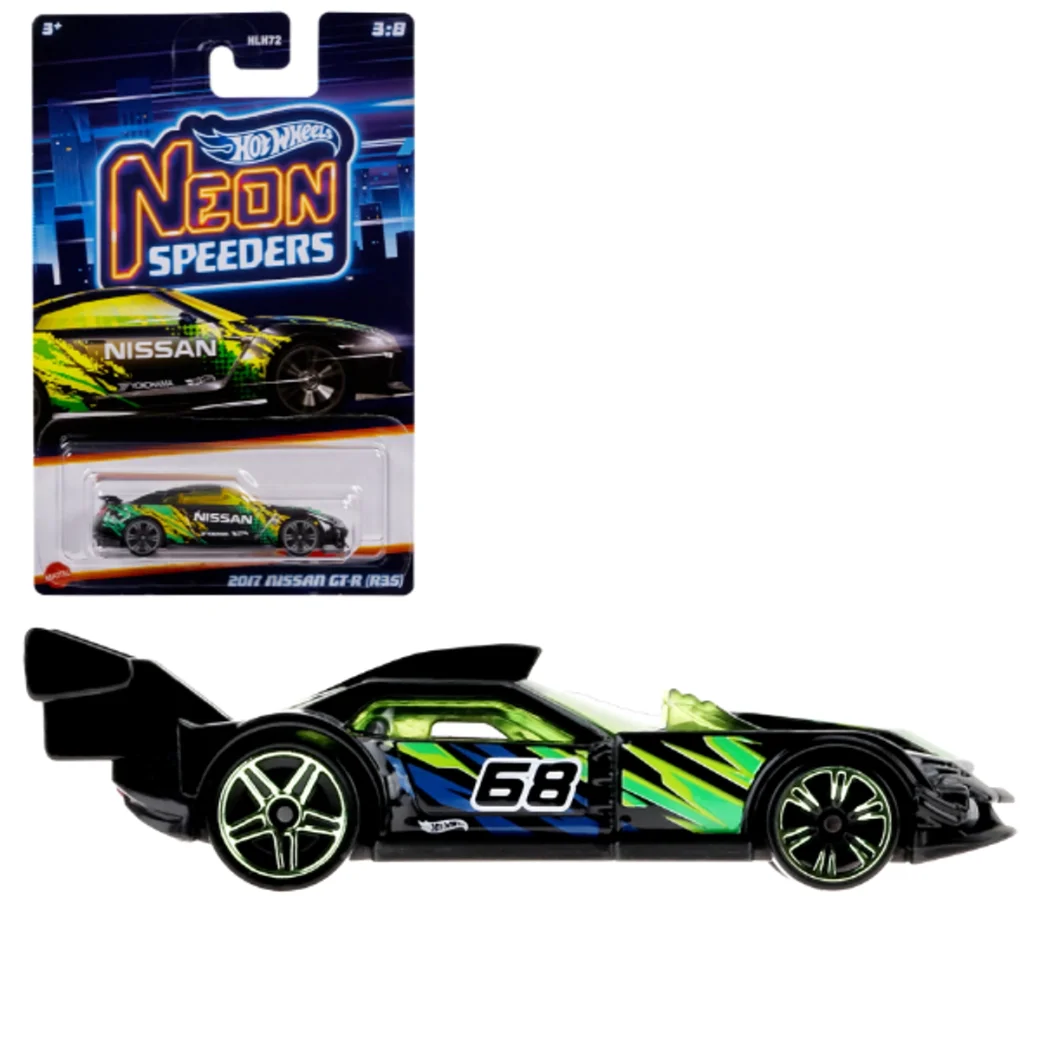 Hot Wheels Mașini neon de curse, în asortiment