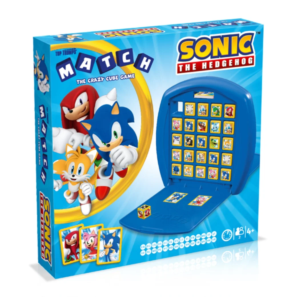 Joc de masă Top Trumps Match "Sonic"