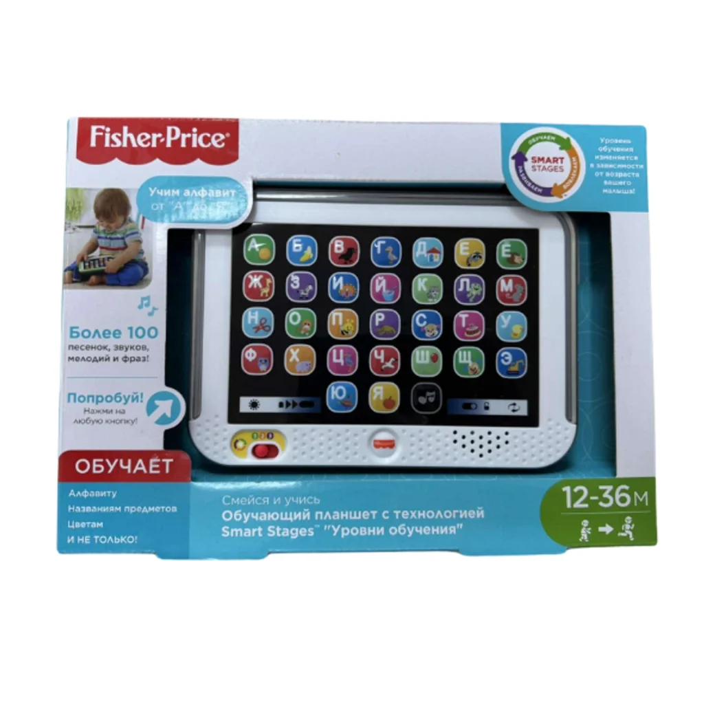 Fisher-Price Tableta cu tehnologia Smart Stages (rus.)