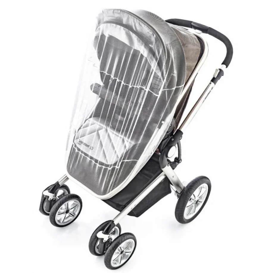 Plasa impotriva insectelor pentru carucior BabyJem Alba