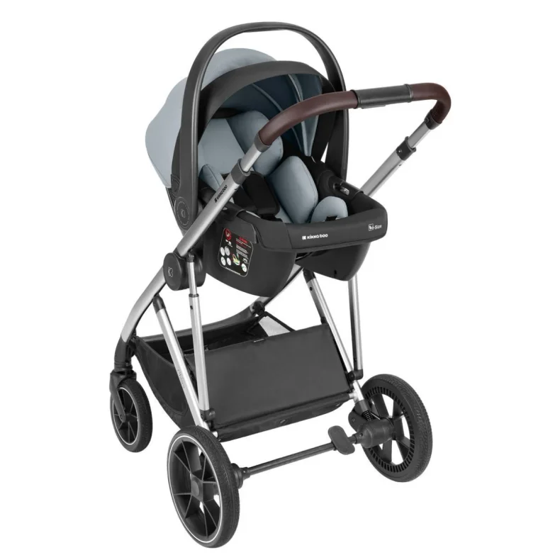 Carucior 3 in 1 KikkaBoo Chiara Grey