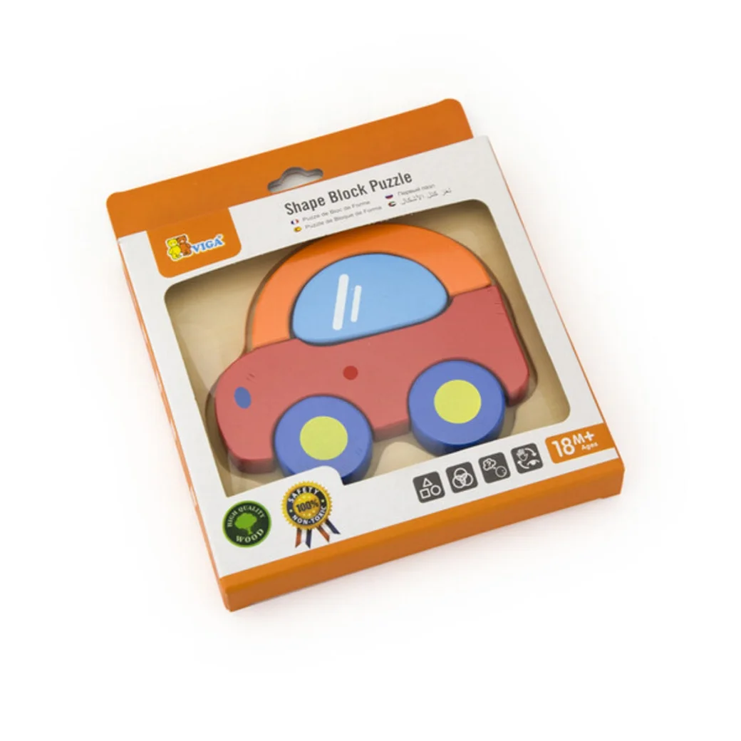 Mini puzzle cu diferite forme “Automobil”
