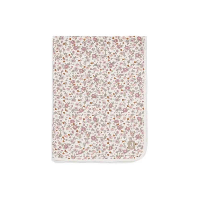 Одеяло Jollein Jersey Retro Flowers, 75x100 см