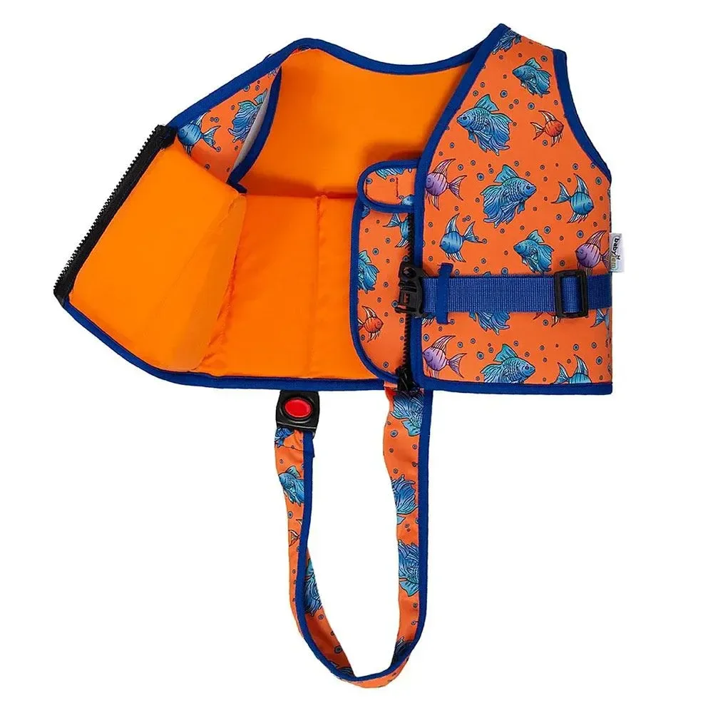 Спасательный жилет для плавания BabyJem Orange foto