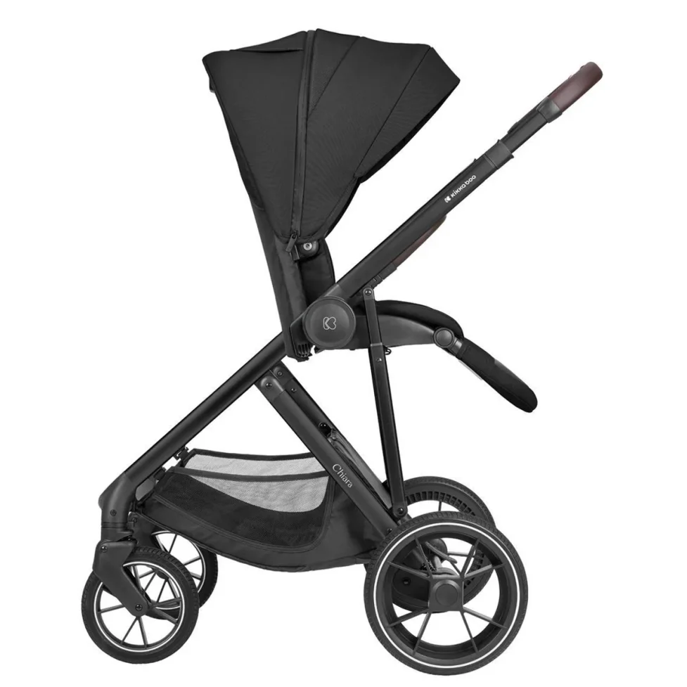 Carucior 3 in 1 KikkaBoo Chiara Black