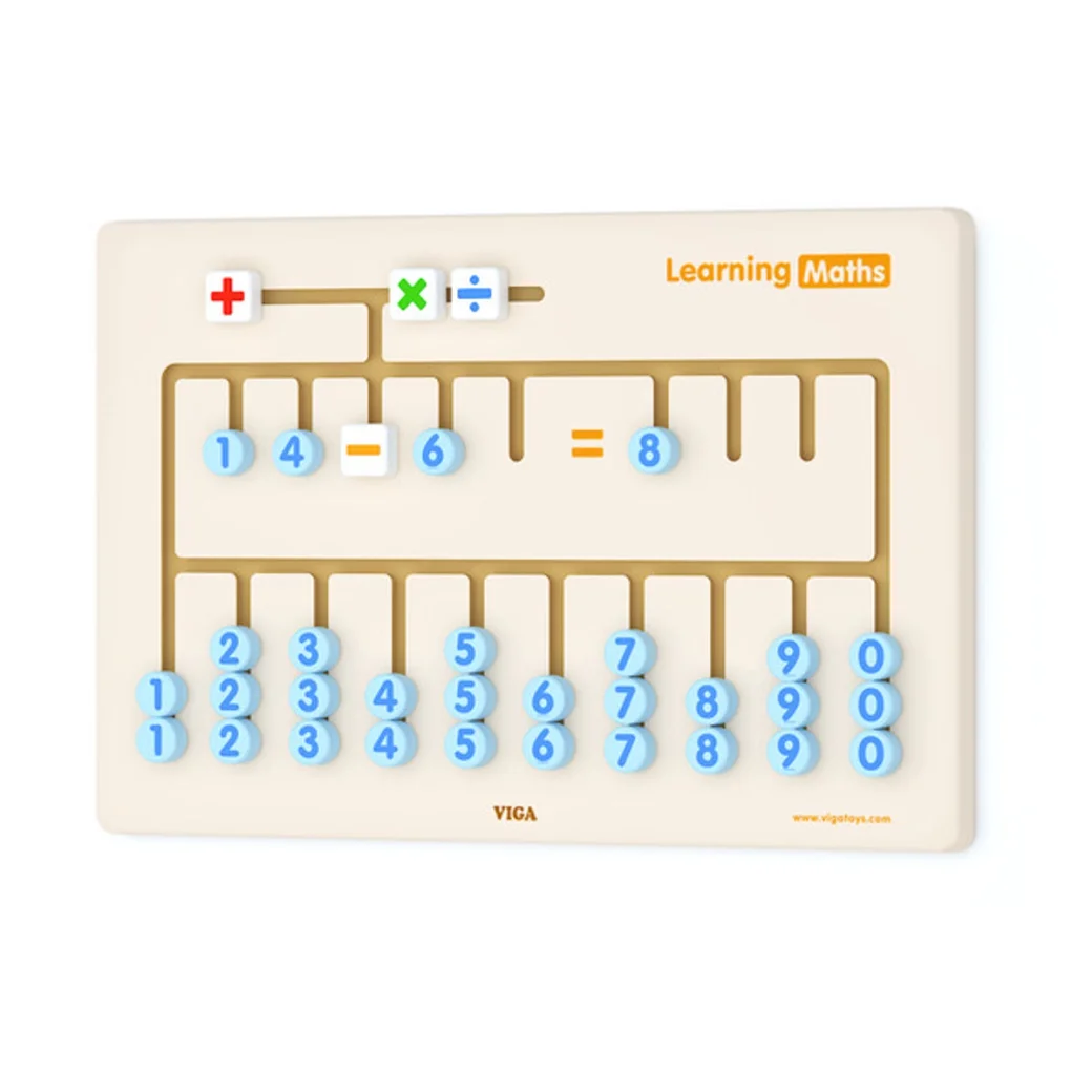 Busyboard (de perete) "Învațăm matematica"