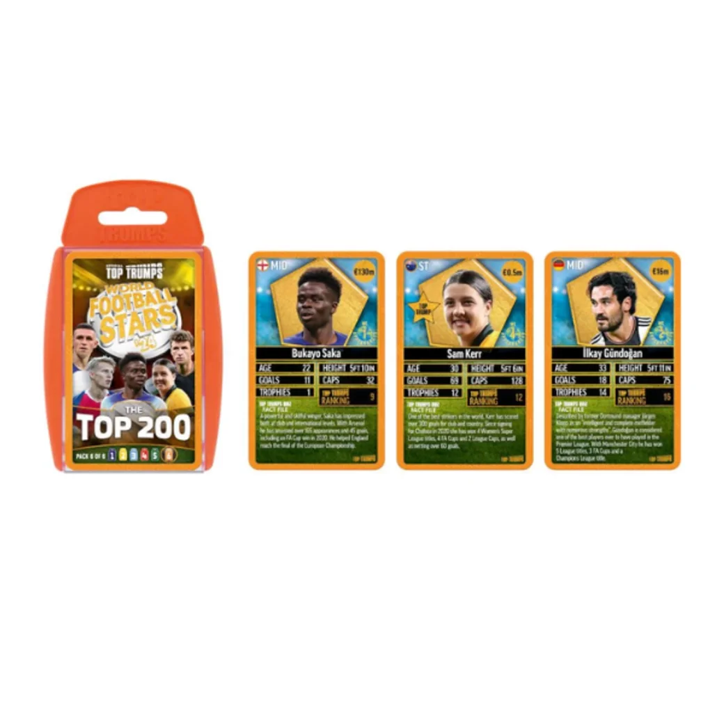 Настольная игра Top Trumps "World Football Stars 200"(6)