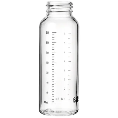 Стеклянная антиколиковая бутылочка BIBS, 240 мл