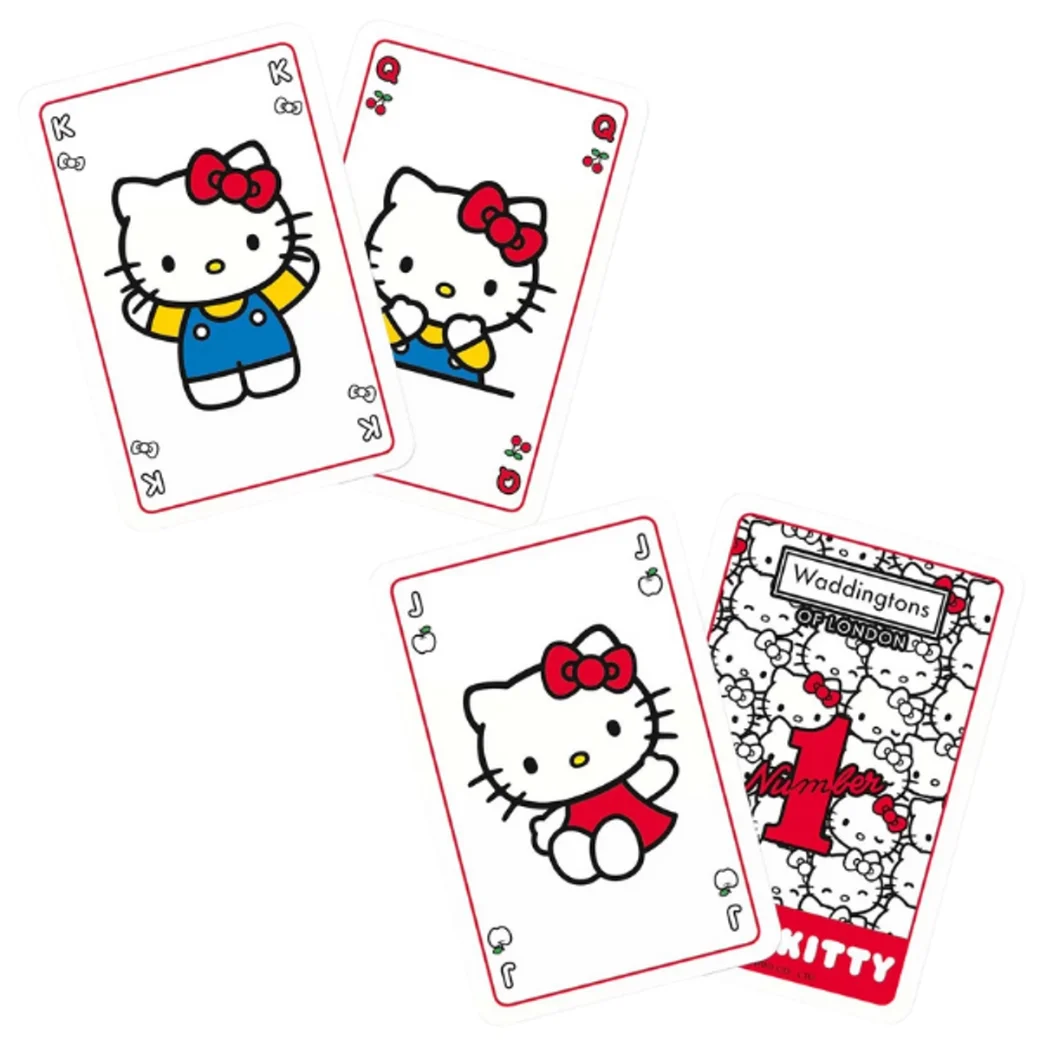 Cărţi de joc Waddingtons No. 1 "Hello Kitty"