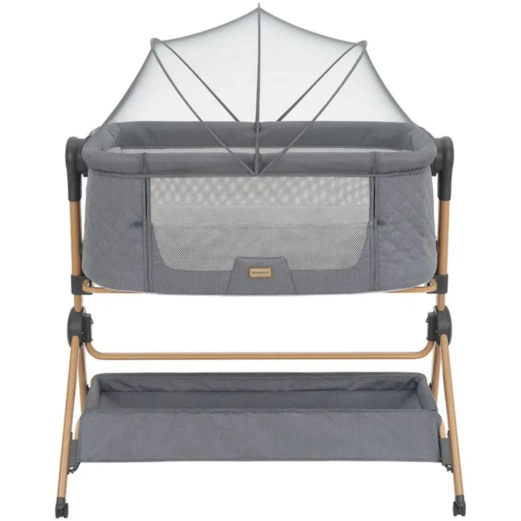 Patut si scaun de masa 2 in 1 KikkaBoo Sleat Me Grey