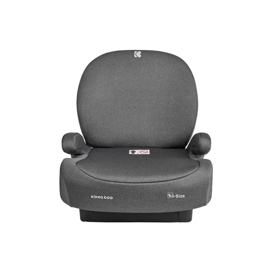 Автокресло-бустер i-Size KikkaBoo i-Boost Dark Grey, 125-150 см