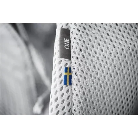 Анатомический рюкзак-кенгуру BabyBjorn One Air Silver, 3D Mesh foto
