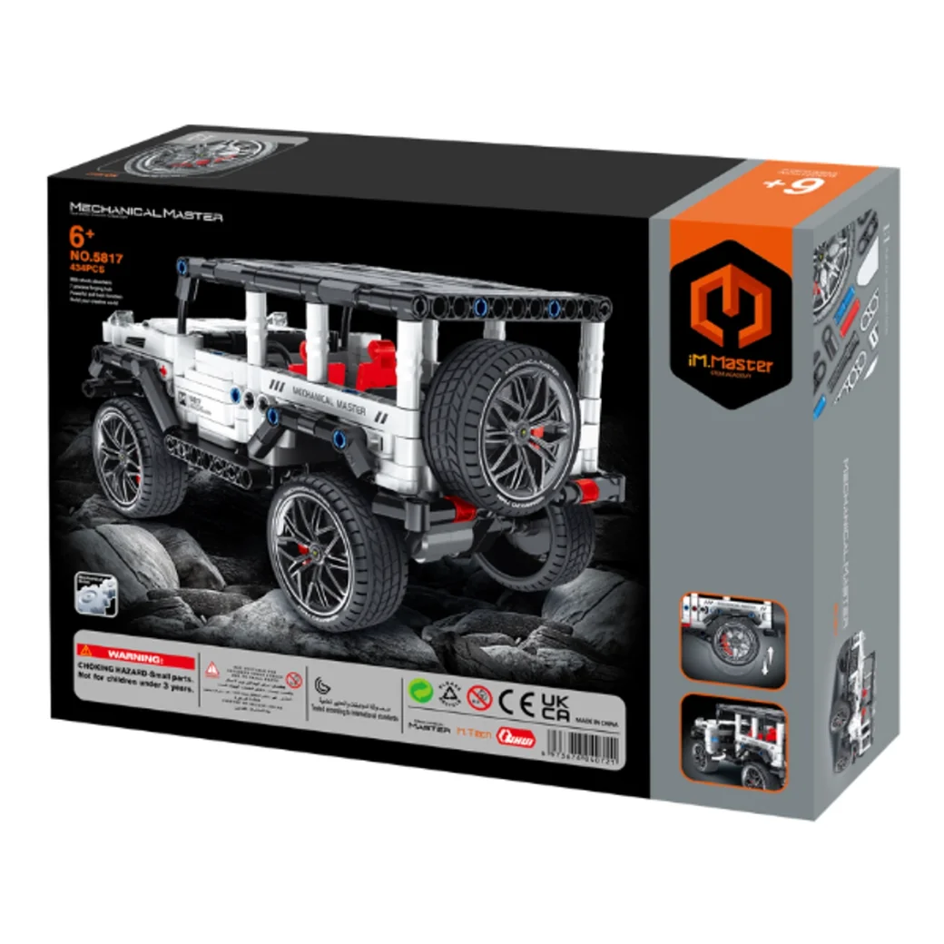 Set de construcție iM Master Mechanical Master „SUV”, cu inerție, 434 piese
