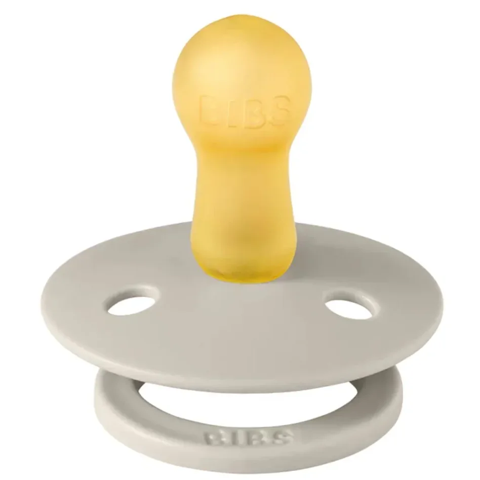 Suzeta rotunda din latex BIBS Sand (18-36 luni) foto