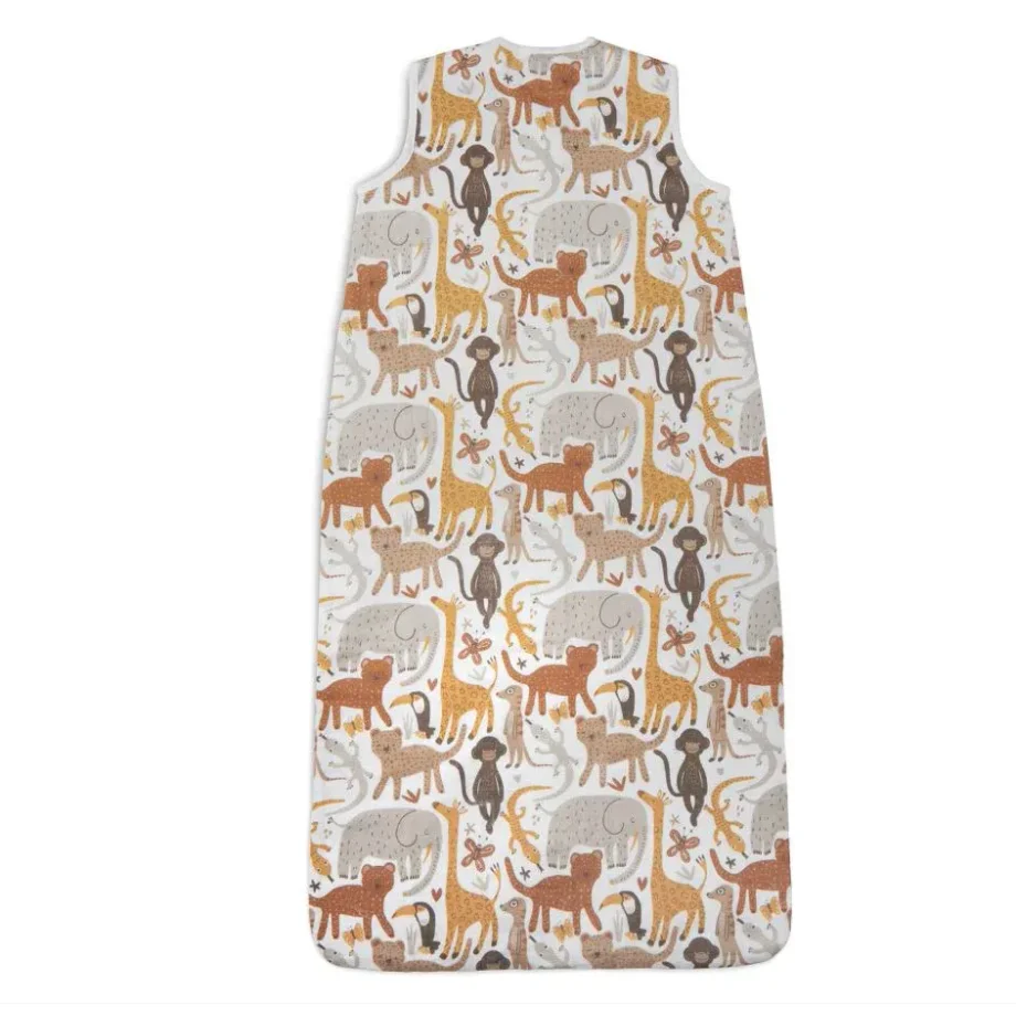 Sac de dormit Jollein Muslin Jungla, 70 cm foto