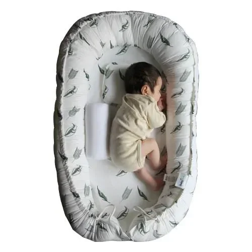 Saltea reductor BabyJem BabyNest Between parents Albastra foto