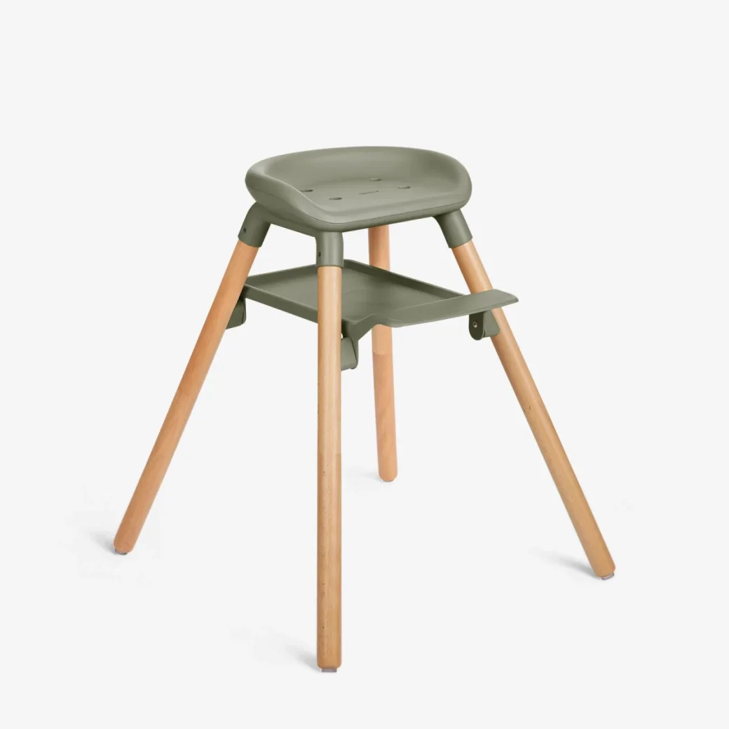 Scaun de masa 6 in 1 KikkaBoo Woody Army Green