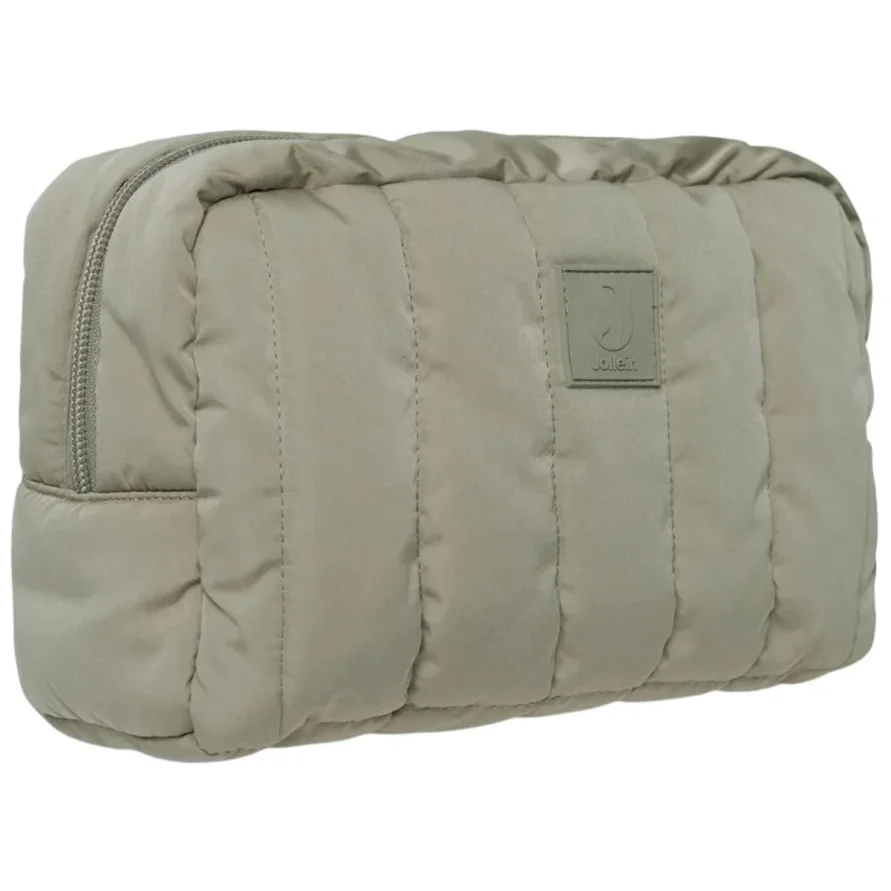 Косметичка Jollein Puffed Olive Green